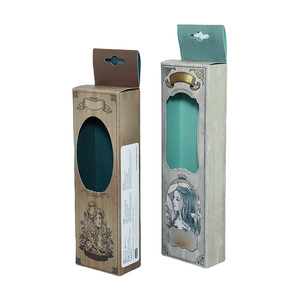 Impresión de logotipo privado de cosméticos únicos de alta calidad recomendados con caja de ventana de PVC <span class=keywords><strong>para</strong></span> embalaje minorista de pestañas de salón de belleza - Product Image 5