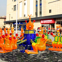 Manège Kangourou Attrayant pour Parc d'Attractions Extérieur à Vendre