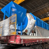 Tamis rotatif à moteur en acier pour déchets, longueur de tamis 1500-15000 mm, pour la construction, la décoration et l'élimination des déchets solides