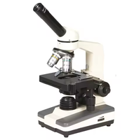 Microscopio óptico binocular biológico para laboratorio 1000x