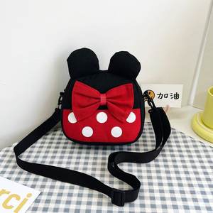 Nouveauté Sac en toile décontracté Mickey <span class=keywords><strong>Minnie</strong></span> <span class=keywords><strong>dessin</strong></span> <span class=keywords><strong>animé</strong></span> adorable Grande capacité Sac <span class=keywords><strong>de</strong></span> shopping Sac à bandoulière Sacs à main pour enfants Personnalisé - Product Image 6