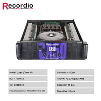 Amplificateur de puissance à deux canaux CA50 2200 Watts, amplificateur audio CA pour discothèque