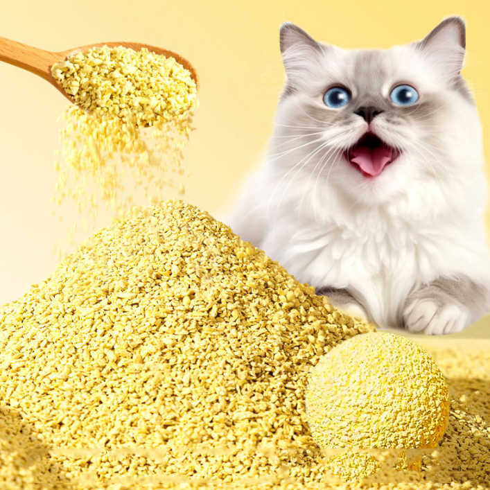 natural tofu cat litter highly absorbent arena para gato fast clumping