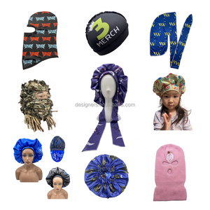 Penutup Wajah Penuh Sepeda Motor Spandeks Cetak Logo Kustom Masker Wajah Satu Lubang Desainer Topeng Ski Balaclava untuk Pria dan Wanita - Product Image 6