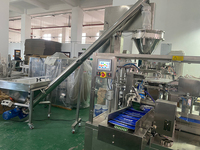 Machine d'emballage de poudre en sachet préformé Weeshine 50g-500g, machine d'emballage de poudre en sachet Doypack à fond plat