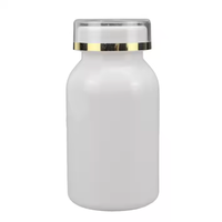 Bouteilles Médicinales en Plastique PET de Haute Qualité 100 ml avec Bouchons à Vis Fournisseur Direct d'Usine pour les Produits de Soins de Santé et l'Utilisation de Pilules