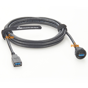 3m IP68 Waterproof Female <strong>USB</strong> Connector USB3.0 Port Plug <strong>USB</strong> Data Power <strong>Socket</strong> High Speed <strong>USB</strong> 3.0 Data Transfer 5Gbps Cable - Product Image 5