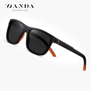 Lunettes de soleil polarisées DANDA S12113, rectangulaires, monture intégrale, UV400, anti-éblouissement, pour hommes, conduite - Product Image 1