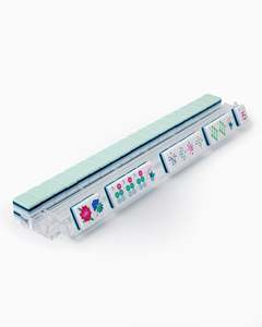 Nouvel ensemble de 160 tuiles de Mahjong américaines de luxe en acrylique gravé à 4 couches, vente en gros directe usine - Product Image 4