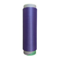 Filament de tricot 100 % polyester teint en masse 50D/72F DTY AA SD SIM, qualité supérieure, prix usine, en stock, à vendre