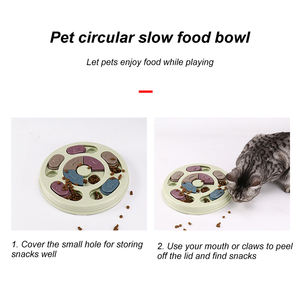Alimentador lento <span class=keywords><strong>para</strong></span> <span class=keywords><strong>perros</strong></span>, dispensador de comida <span class=keywords><strong>para</strong></span> <span class=keywords><strong>perros</strong></span>, puzle <span class=keywords><strong>para</strong></span> entrenamiento de CI, rompecabezas independiente - Product Image 4