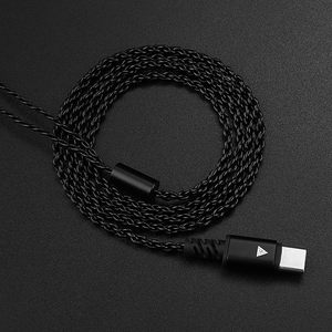 Cables de Extensión para Auriculares con Conector Tipo-C QKZ TC100, Auriculares con Cable Mejorados, Cable de Monitor Intrauditivo para o KZ CCA <span class=keywords><strong>TRN</strong></span> - Product Image 5