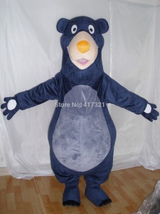 Costume de mascotte d'ours Baloo personnalisé de haute qualité pour adultes, personnage de dessin animé pour fête - Product Image 3