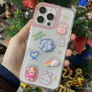 เคสโทรศัพท์ TPU 2.5 มม. แบบกำหนดเองได้ ลายการ์ตูน 3 มิติ น่ารัก สำหรับ OPPO Reno 4 7 4G 10 11 Pro A18 A38 4G A58 A78 <span class=keywords><strong>5G</strong></span> - Product Image 3