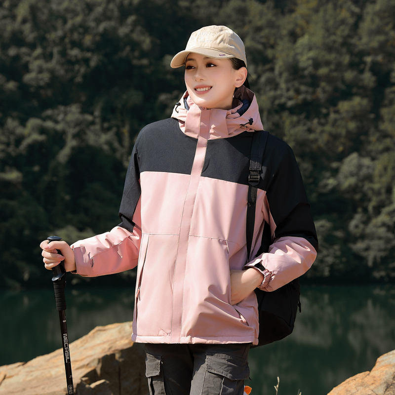 Pink and black