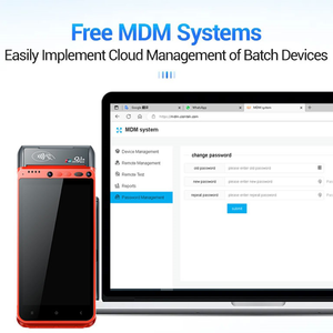 Máy tính tiền di động cầm tay 4G Android 11 lõi tứ tích hợp in hóa đơn Z100 - Product Image 4