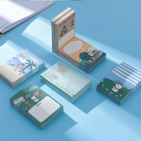 Tampon adhésif avec Logo personnalisé pour bricolage, Note adhésive imprimée sur mesure avec sapin Kawaii, pour bricolage, agenda, vente en gros