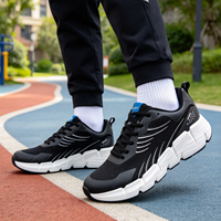 Chaussures de sport pour hommes tendance à lacets, confortables, antidérapantes, avec semelle en caoutchouc, fabriquées sur mesure