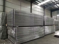 12 ft Moderne Draagbare Zware Gegalvaniseerde Metalen Ronde Omheining voor Vee, Paarden en Dieren, Eenvoudig te Monteren
