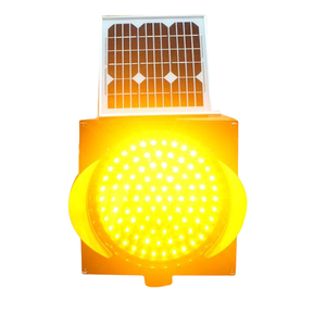 <span class=keywords><strong>Shenzhen</strong></span> fabrication sécurité routière d'avertissement clignotant 300mm led feux de signalisation solaires - Product Image 1
