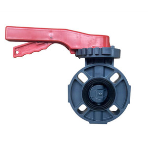 Vanne papillon à passage total en ABS gris et blanc, standard universel, de 63 mm à 315 mm, <span class=keywords><strong>prix</strong></span> fabricant - Product Image 2