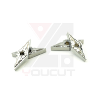 VNGG160408-HA YN310 Plaquette en carbure non revêtue avec rainure anti-adhérence HA pour finition de précision miroir des alliages d'aluminium