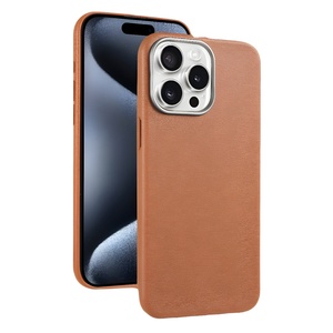 Giả da trường hợp điện thoại cho Iphone 17 16 15 14 13 Pro Max chống sốc TPU mềm di động Bìa bảo vệ điện thoại di động trường hợp - Product Image 1