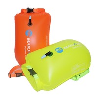 Schwimmhilfe Rettungsring PVC Einzel-Luftkammer Buddy Ball Verstärktes Design Aufbewahrungsfach Schwimmkörper