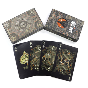 Cartas de Juego de Papel Ecológicas Personalizables con Borde Dorado Impreso, Duraderas, de 250-400 g/m², Marca <span class=keywords><strong>ChenSheng</strong></span>, Esquinas Cuadradas/Redondeadas - Product Image 1