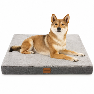 Lit orthopédique pour chien Yangyangpet <span class=keywords><strong>Etrip</strong></span>, rembourrage en coton, luxe durable, respirant, housse amovible lavable, canapé-lit pour grands chiens - Product Image 1