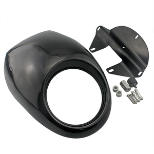 Racepro 5.75 "Đèn Pha Xe Máy Fairing Cowl Cho Harley Davidson Sportster Dyna FX XL 883 1200 - Product Image 2