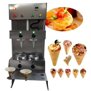 Nueva Máquina Eléctrica Totalmente Automática para Hacer Conos de Pan, Máquina Portátil para Pizza, Máquina Expendedora Giratoria de Conos de Pizza, Horno de Comida Rápida 304 - Product Image 5