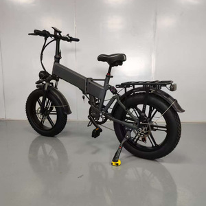 Vélo de montagne électrique à batterie lithium Source Factory, assistance à vitesse variable, longue autonomie, suspension de fourche, charge maximale 150 kg, pliable - Product Image 4