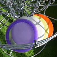 Ensemble de disques de golf à disque transparents de 175 g, approuvés par la PDGA, personnalisés en usine, pour driver/midrange/putter