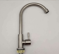 Robinet d'évier de cuisine en acier inoxydable, 304, robinet populaire de la chine, livraison gratuite