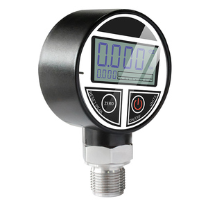 Bateria <span class=keywords><strong>5</strong></span> unidades Manômetro Digital Display LCD Caldeira Monitoramento de Vapor-Água em Usinas Térmicas NPT1/4 Manômetro - Product Image 1