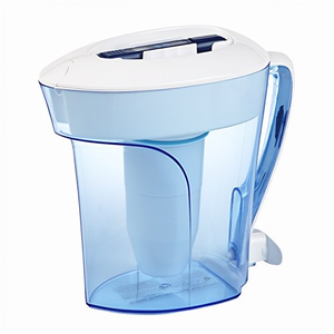 Carafe filtrante à <span class=keywords><strong>eau</strong></span> 5 étapes 10 tasses Ready-Pour, 0 TDS, améliore le goût de l'<span class=keywords><strong>eau</strong></span> du robinet, certifiée IAPMO, réduit le <span class=keywords><strong>plomb</strong></span> et le chrome, ZeroWater - Product Image 2