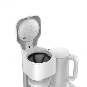 Machine à café filtre semi-automatique programmable moderne en PP, 1600W, capacité 8 tasses, pour usage domestique, style américain, vente chaude - Product Image 4