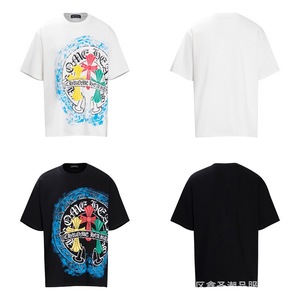 Keru 2025 <span class=keywords><strong>T</strong></span>-<span class=keywords><strong>shirt</strong></span> à manches courtes unisexe, style <span class=keywords><strong>vintage</strong></span> américain, avec lettres imprimées, coupe ample - Product Image 2