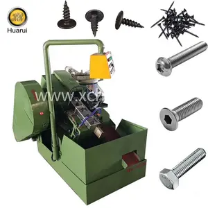 Fully Automatic Flat Die Type Drywall Screw Thread Rolling Machine Mdf Screw Production Machine