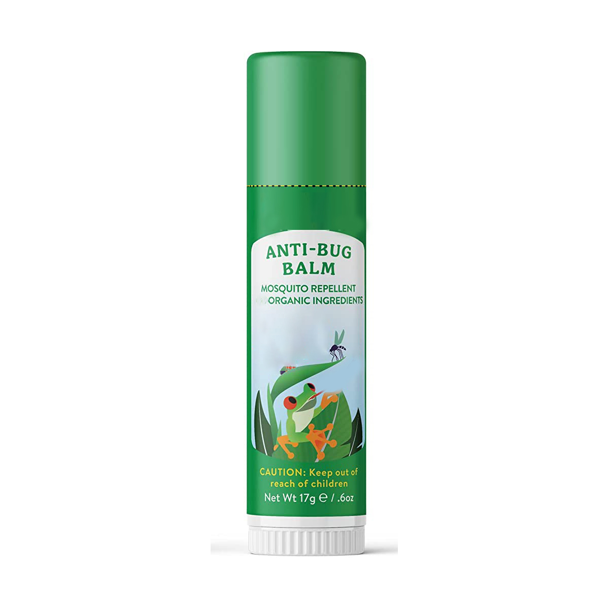 Naturals Plant-Based Mosquito Repellent Balm Stick With Essential Oils, 0.5oz,