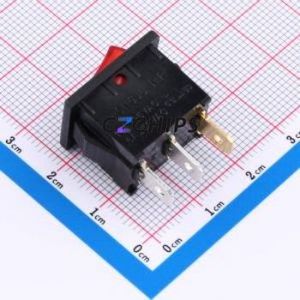 MR1-118-C5L-BRAA Rocker Switch Through hole Component (THT) Switch 21mm 15mm Concave Bend Solder Tab - Product Image 2