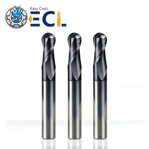 ดอกกัดปลายมน 4 ฟลุต ทังสเตนคาร์ไบด์ เคลือบ AlTiN HRC65 สำหรับงาน CNC รุ่น Easy Cool - Product Image 3