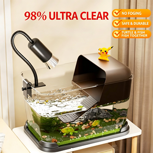 उपयोगी बड़े विला प्लास्टिक कछुए के लिए फांसी दीपक के साथ उपयोगी - Product Image 2