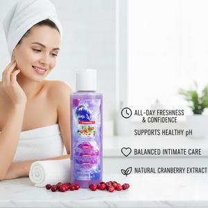 <span class=keywords><strong>Detergente</strong></span> <span class=keywords><strong>Intimo</strong></span> Femminile Delicato pH Bilanciato alla Mirtillo Rosso, Gel Organico per l'Igiene Intima Femminile, <span class=keywords><strong>Detergente</strong></span> Vaginale alla Curcuma per Donne - Product Image 3