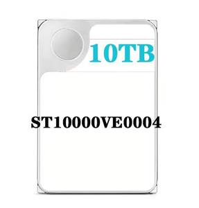 ST10000VE0004 ฮาร์ดดิสก์ไดรฟ์ 10TB SATA 6Gb/s 7200 รอบต่อนาที 256MB 512e ขนาด 3.5 นิ้ว AI HDD สำหรับบันทึกวิดีโอ CCTV NVR DVR - Product Image 1