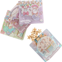 Sachet en Mylar personnalisé avec logo imprimé, refermable à fermeture éclair, pour emballage alimentaire (biscuits, bonbons, chocolats, snacks)