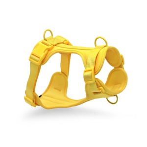 PVC 조정 가능한 애완 동물 개 산책 하네스 애완 동물 가죽 끈 및 고리 세트 - Product Image 3