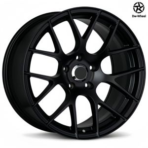 Rodas de Alumínio Forjadas DW de 1 Peça, Multi-Raios, Pretas, 18-24 Polegadas, 5x112/5x120 para BMW M3 M4 E36 E46 M5 M6 - Product Image 4