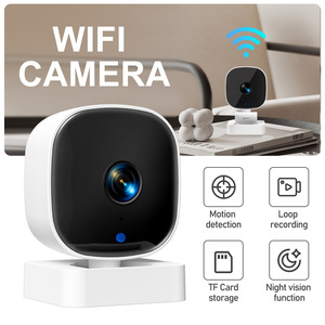 Caméra de sécurité intelligente sans fil pour la maison <span class=keywords><strong>K7</strong></span> Pro 1080P <span class=keywords><strong>Full</strong></span> HD Caméra WiFi intérieure/extérieure avec vision nocturne IR et contrôle par application - Product Image 5
